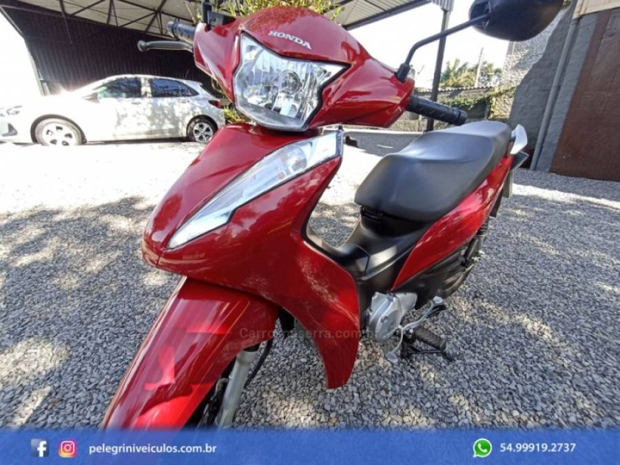 HONDA - BIZ 125 - 2021/2021 - Vermelha - R$ 15.500,00