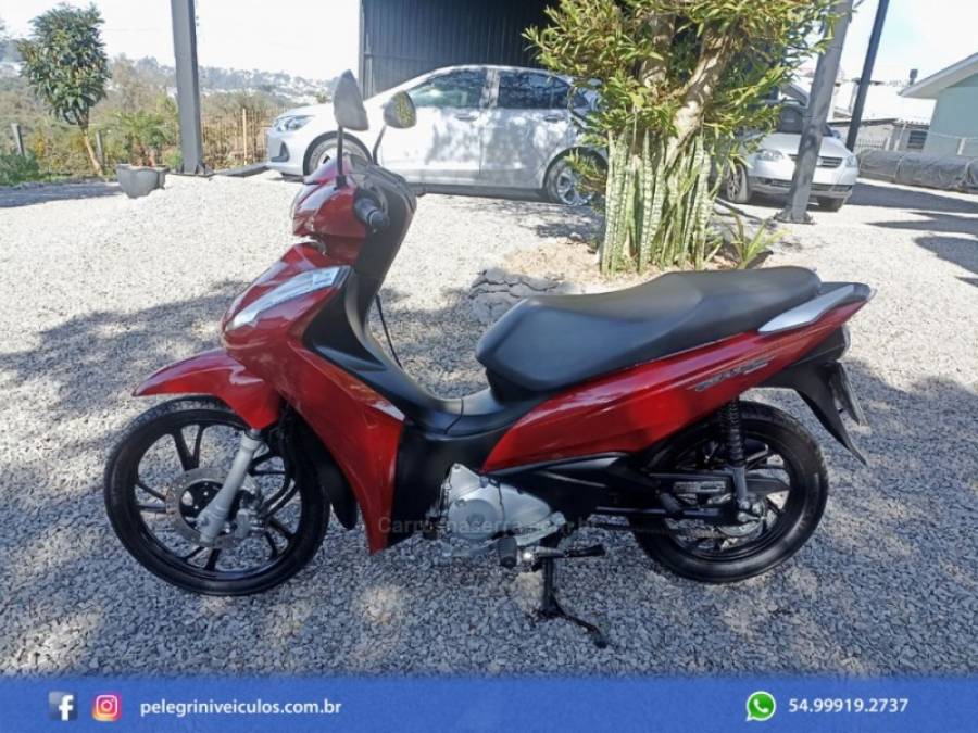 HONDA - BIZ 125 - 2021/2021 - Vermelha - R$ 15.500,00