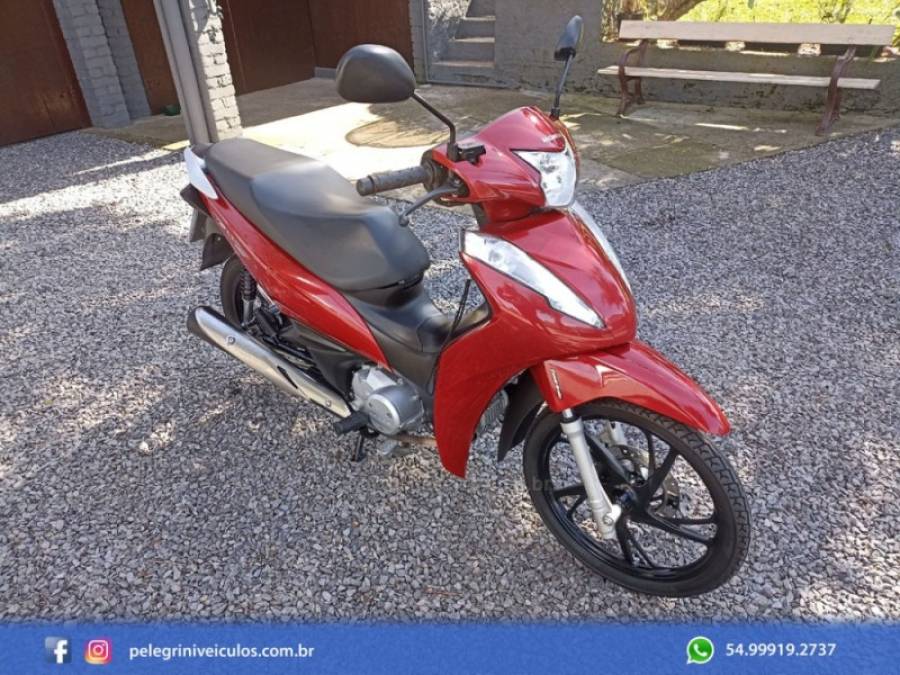 HONDA - BIZ 125 - 2021/2021 - Vermelha - R$ 15.500,00