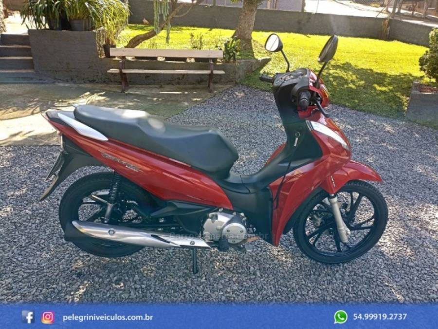 HONDA - BIZ 125 - 2021/2021 - Vermelha - R$ 15.500,00