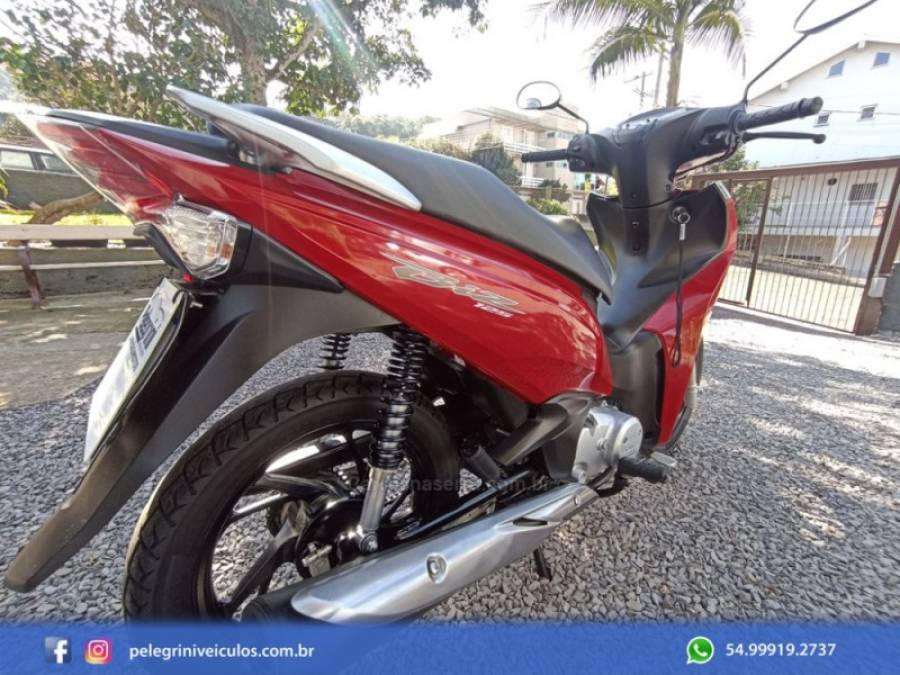 HONDA - BIZ 125 - 2021/2021 - Vermelha - R$ 15.500,00