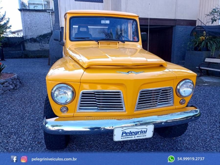 FORD - RURAL WILLYS - 1975/1975 - Amarela - R$ 64.000,00