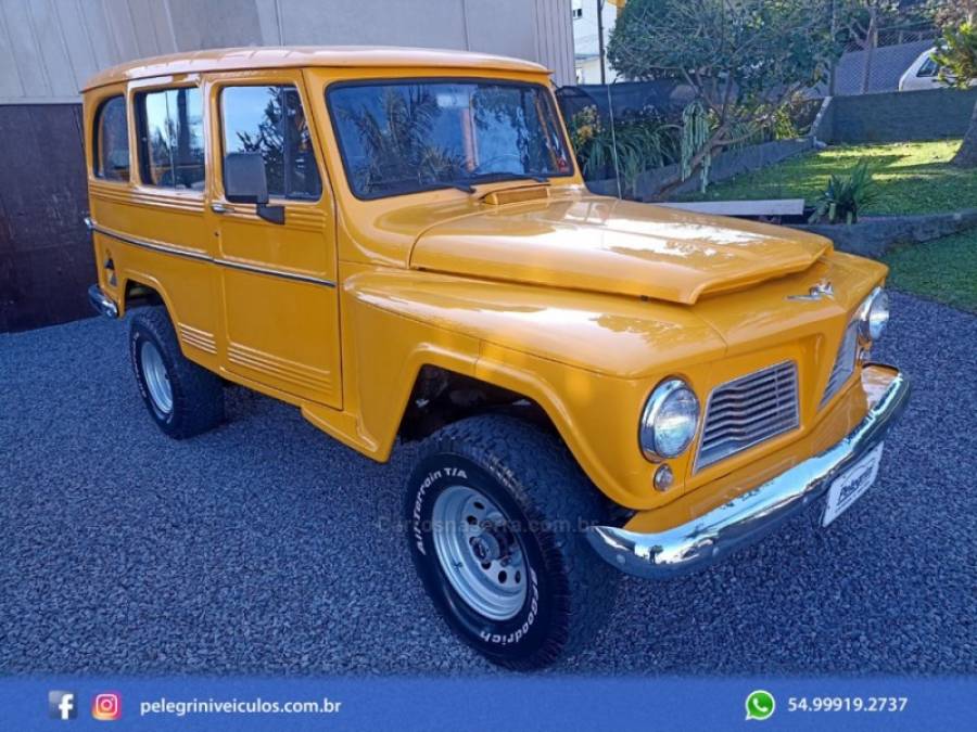 FORD - RURAL WILLYS - 1975/1975 - Amarela - R$ 64.000,00