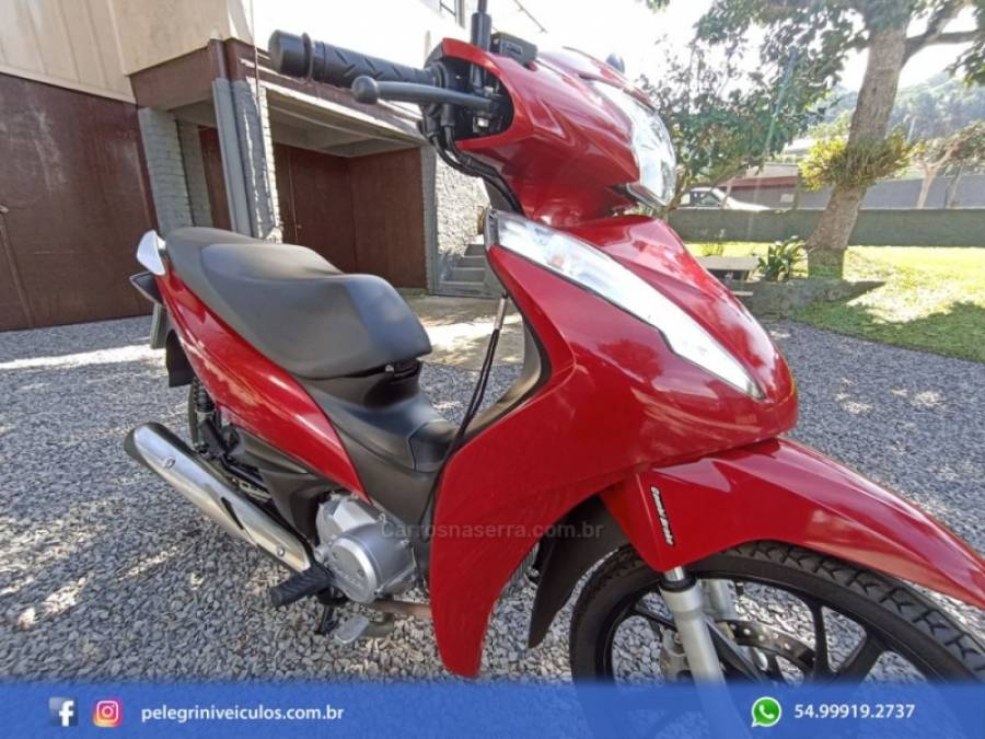 HONDA - BIZ 125 - 2021/2021 - Vermelha - R$ 15.500,00