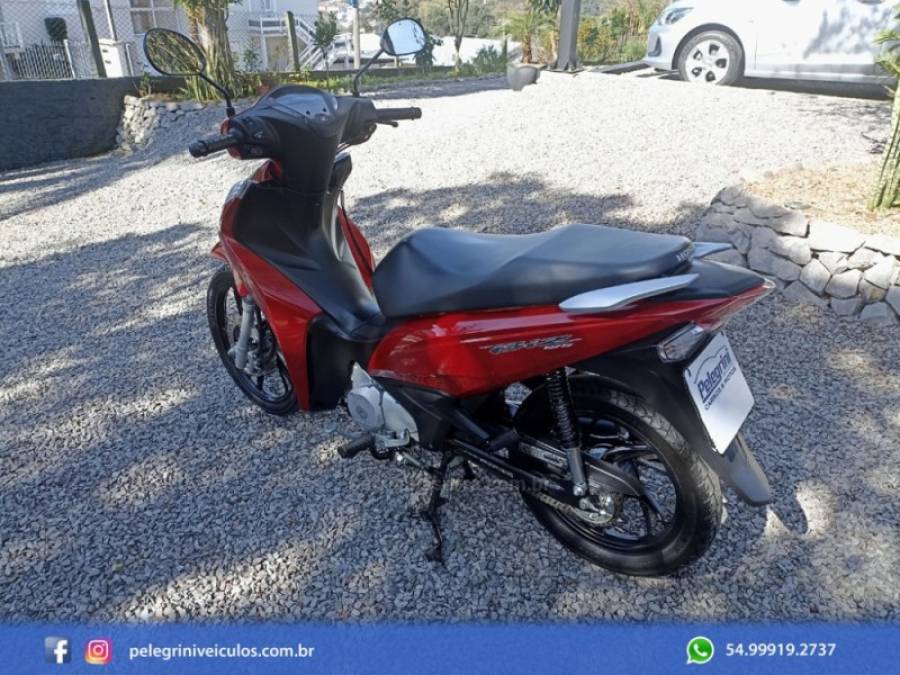 HONDA - BIZ 125 - 2021/2021 - Vermelha - R$ 15.500,00