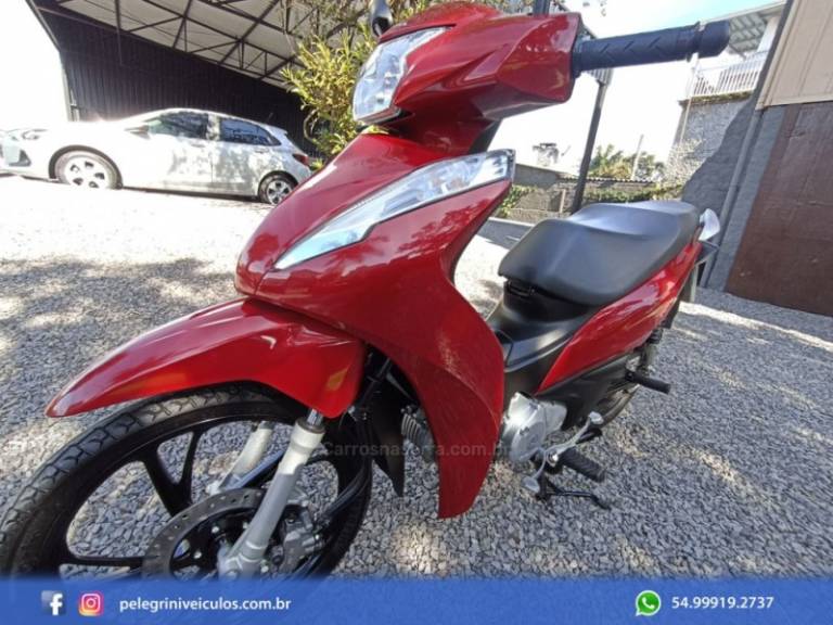 HONDA - BIZ 125 - 2021/2021 - Vermelha - R$ 15.500,00