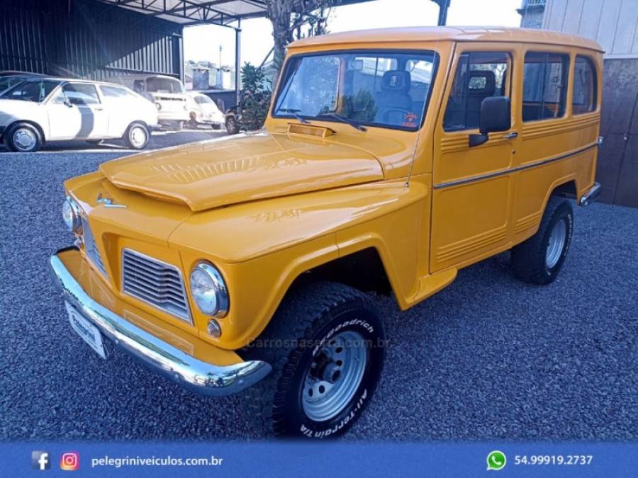 FORD - RURAL WILLYS - 1975/1975 - Amarela - R$ 64.000,00