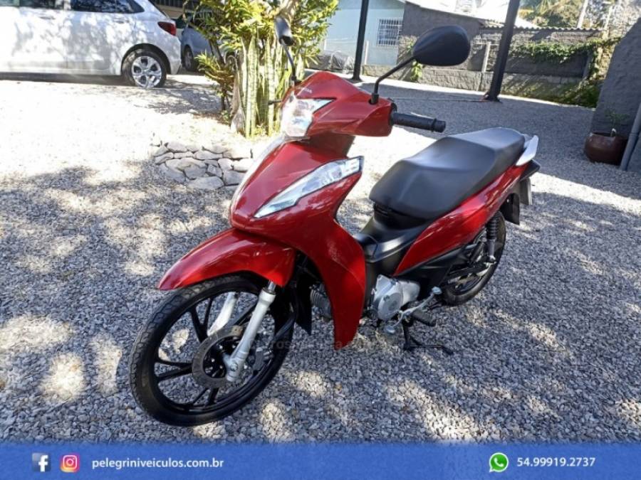 HONDA - BIZ 125 - 2021/2021 - Vermelha - R$ 15.500,00