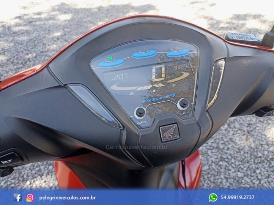 HONDA - BIZ 125 - 2021/2021 - Vermelha - R$ 15.500,00