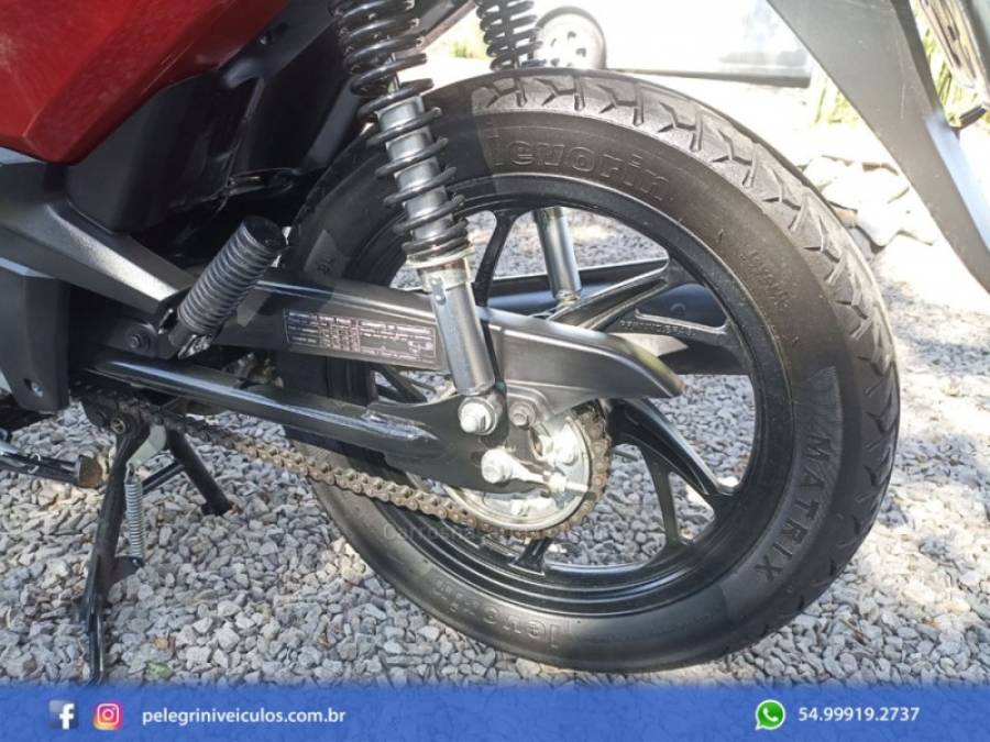 HONDA - BIZ 125 - 2021/2021 - Vermelha - R$ 15.500,00